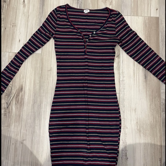 Striped Garage Dress - Picture 1 of 4